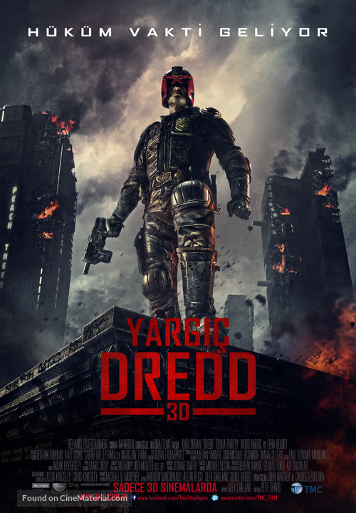 Dredd - Turkish Movie Poster