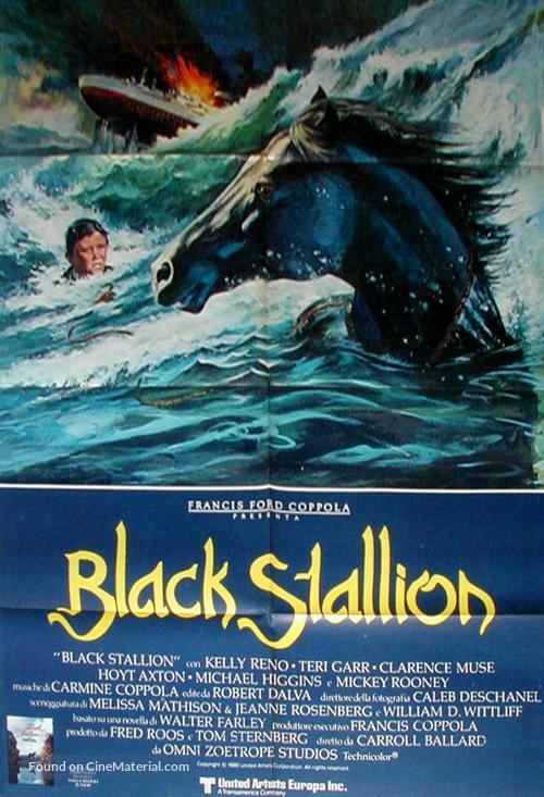 The Black Stallion - Italian Movie Poster