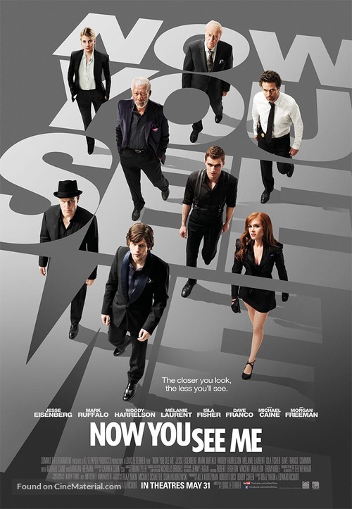 Now You See Me - Canadian Movie Poster