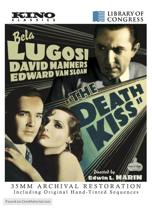 The Death Kiss - Blu-Ray movie cover