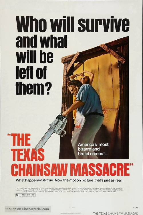 The Texas Chain Saw Massacre - Movie Poster