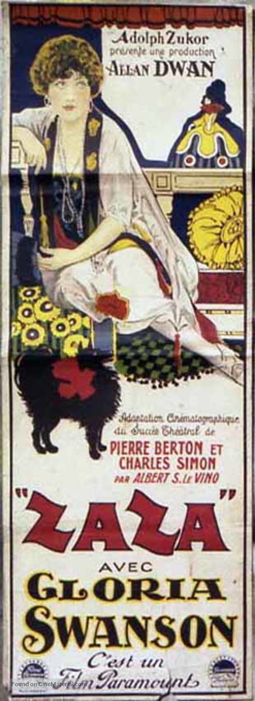 Zaza - French Movie Poster