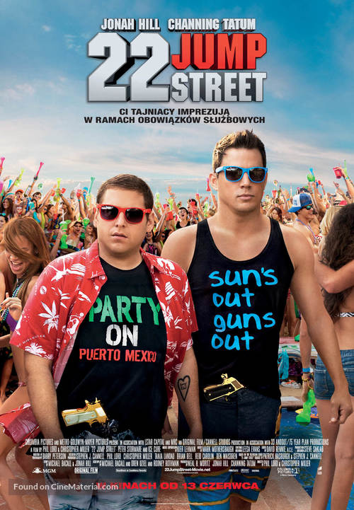 22 Jump Street - Polish Movie Poster