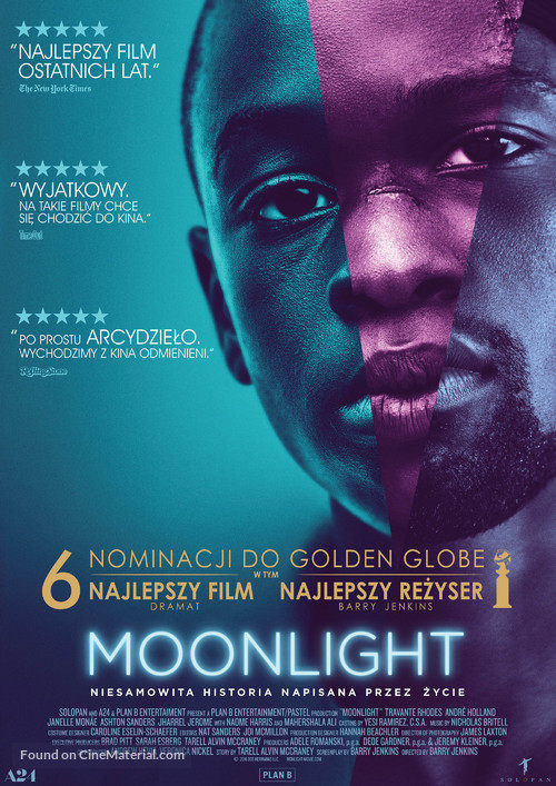 Moonlight - Polish Movie Poster