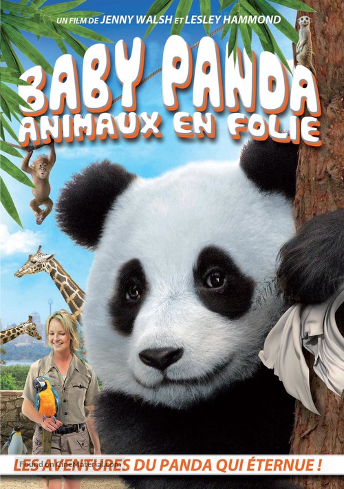 Sneezing Baby Panda: The Movie - French DVD movie cover