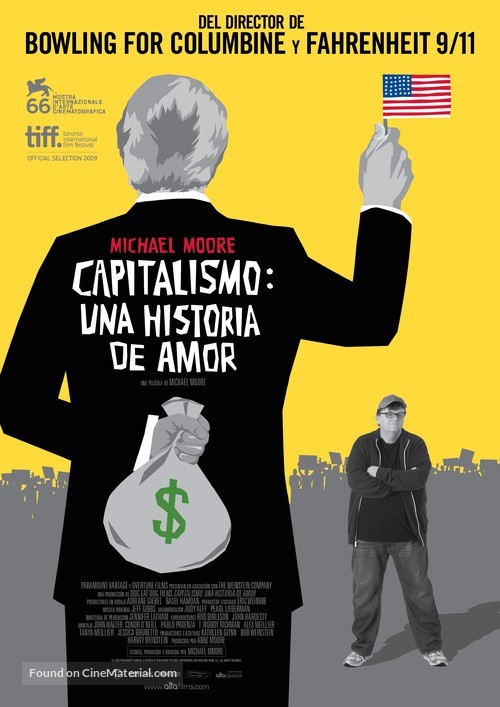 Capitalism: A Love Story - Spanish Movie Poster