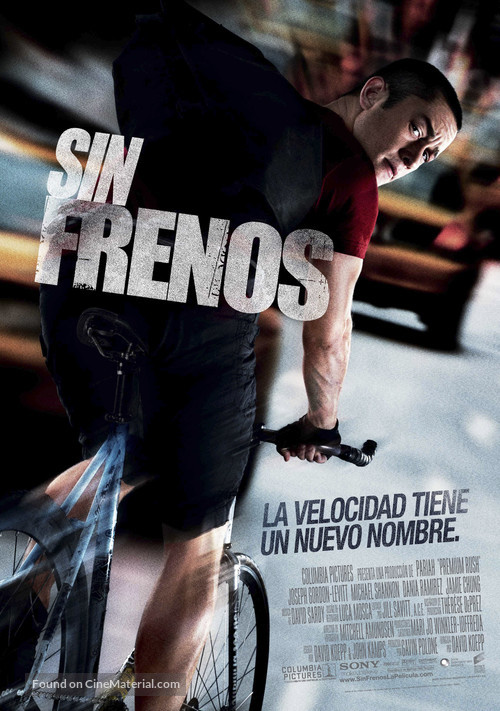 Premium Rush - Spanish Movie Poster