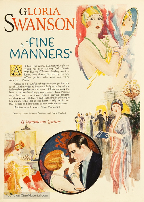 Fine Manners - poster