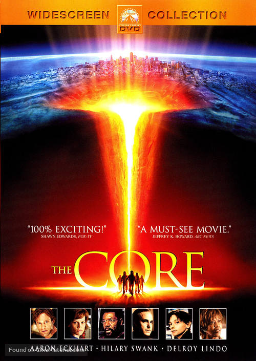 The Core - DVD movie cover