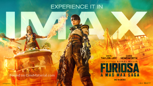 Furiosa: A Mad Max Saga - British Movie Poster