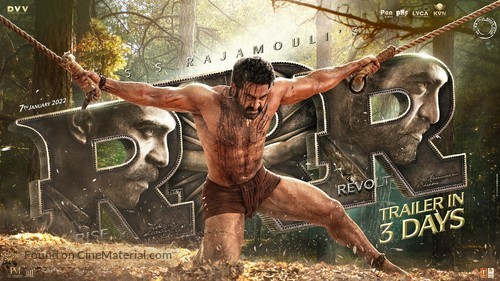 RRR - Indian Movie Poster