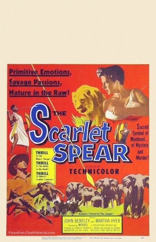 The Scarlet Spear - Movie Poster