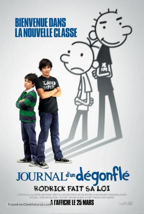 Diary of a Wimpy Kid 2: Rodrick Rules - Canadian Movie Poster