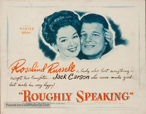 Roughly Speaking - Movie Poster