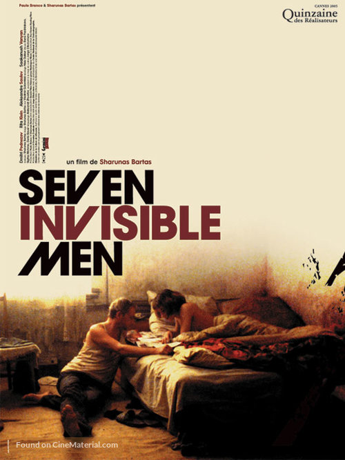 Seven Invisible Men - French Movie Poster