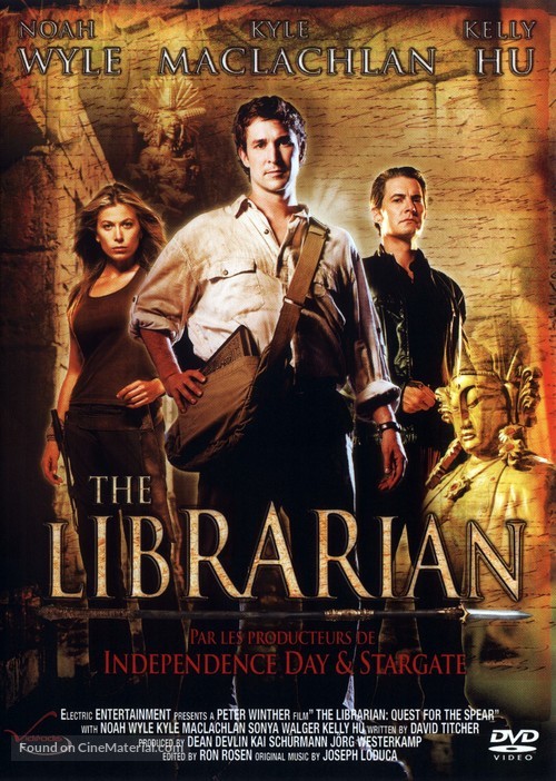 The Librarian: Quest for the Spear - DVD movie cover