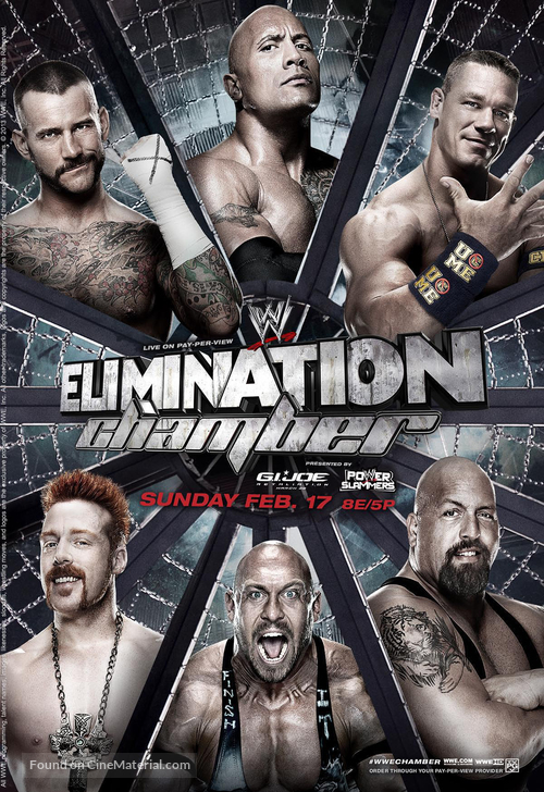 WWE Elimination Chamber - Movie Poster
