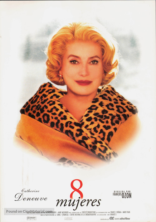 8 femmes - Spanish Movie Poster