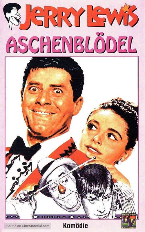 Cinderfella - German VHS movie cover