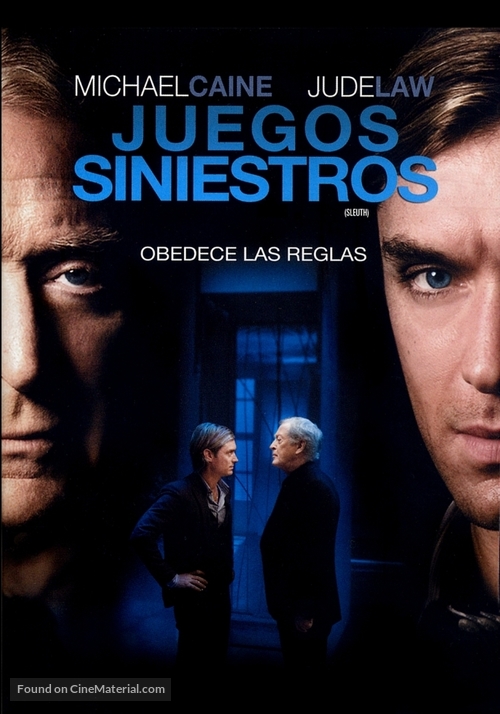 Sleuth - Argentinian DVD movie cover