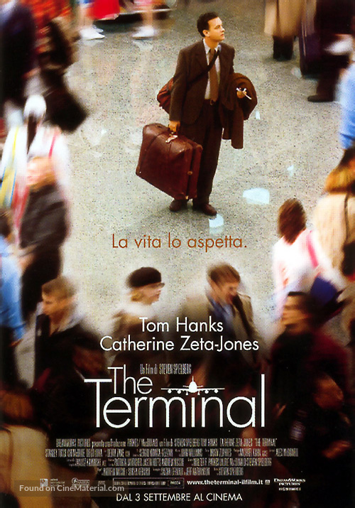 The Terminal - Italian Movie Poster