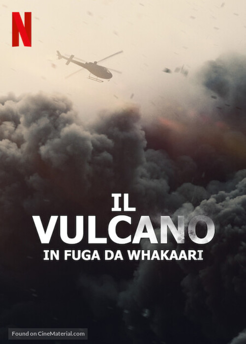 The Volcano: Rescue from Whakaari - Italian Movie Poster