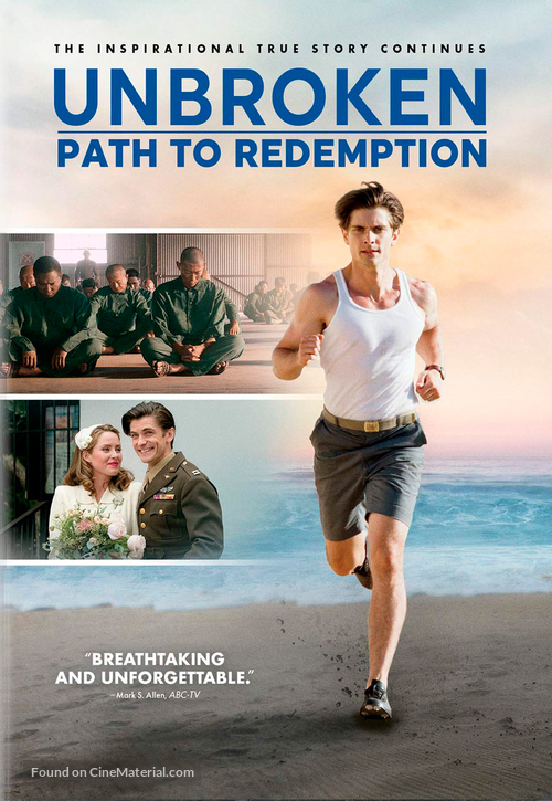 Unbroken: Path to Redemption - DVD movie cover