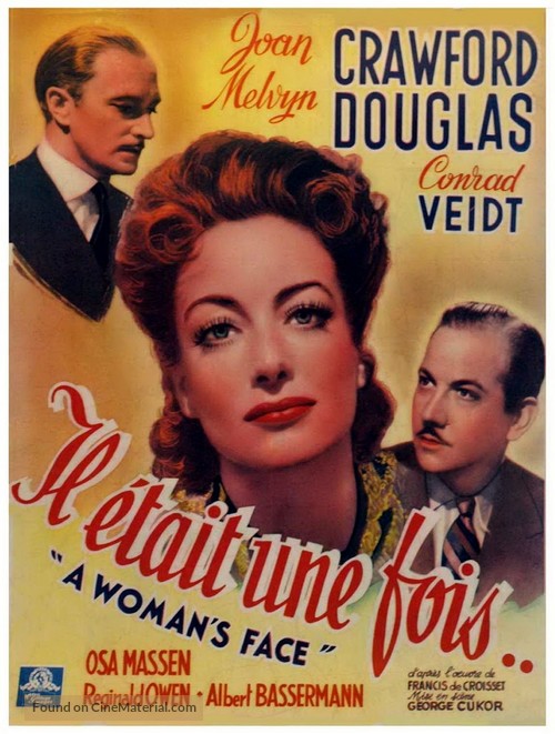 A Woman&#039;s Face - Belgian Movie Poster