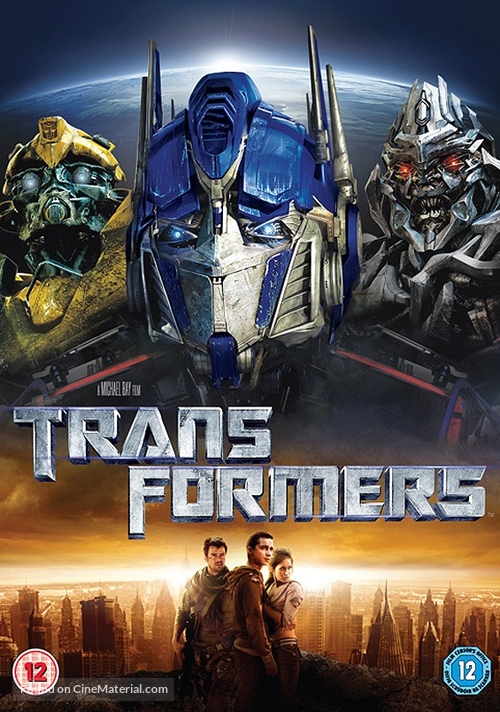 Transformers - British Movie Cover