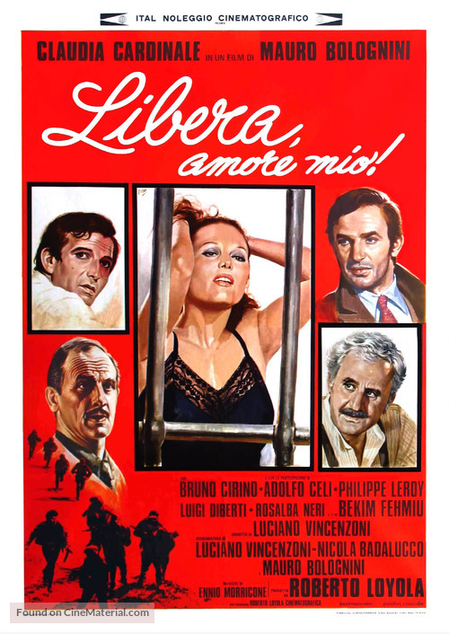 Libera, amore mio... - Italian Movie Poster
