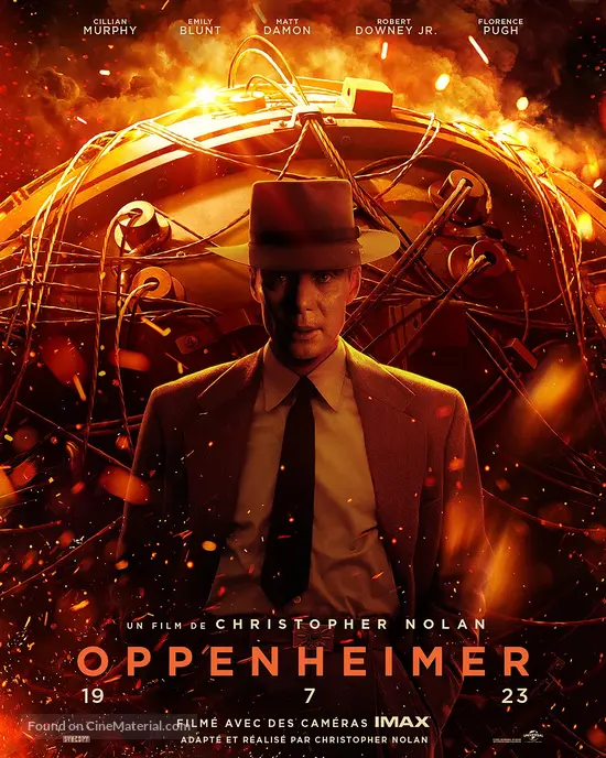 Oppenheimer - French Movie Poster