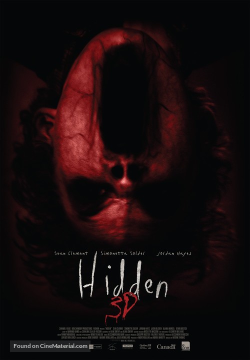 Hidden 3D - Canadian Movie Poster