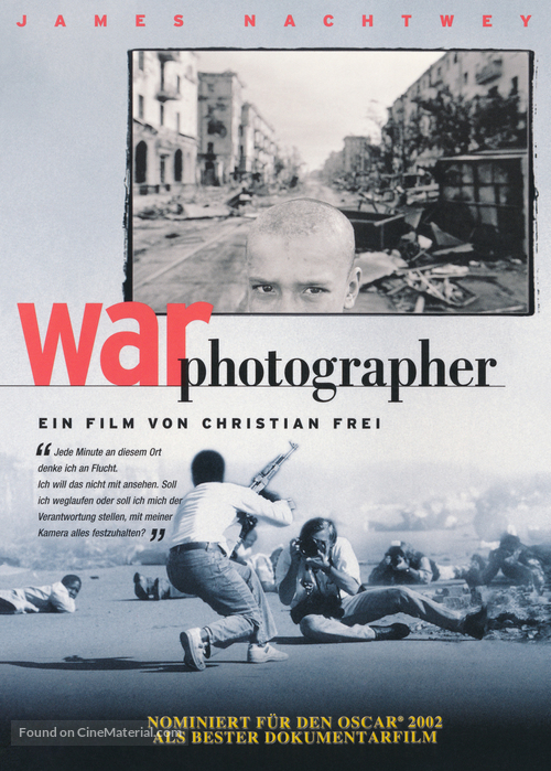 War Photographer - German Movie Cover