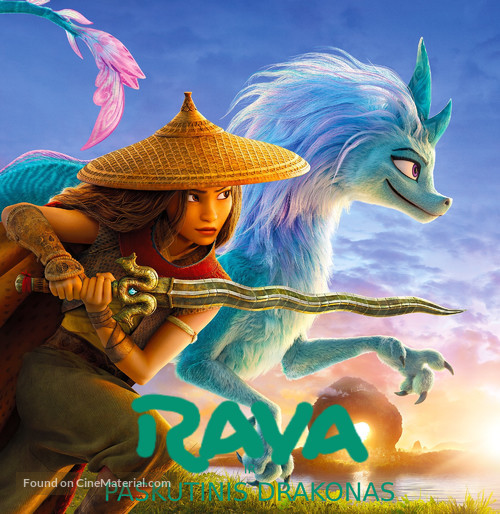 Raya and the Last Dragon - Lithuanian Movie Cover