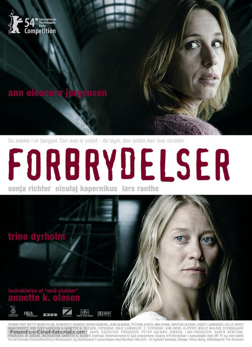 Forbrydelser - Danish Movie Poster