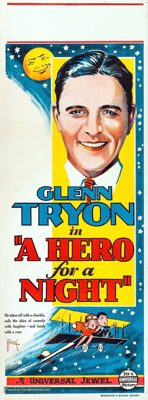 A Hero for a Night - Australian Movie Poster