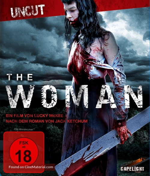 The Woman - German Blu-Ray movie cover