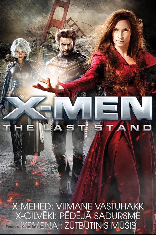 X-Men: The Last Stand - Estonian Movie Cover