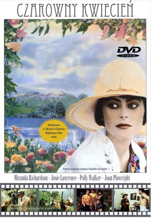 Enchanted April - Polish DVD movie cover