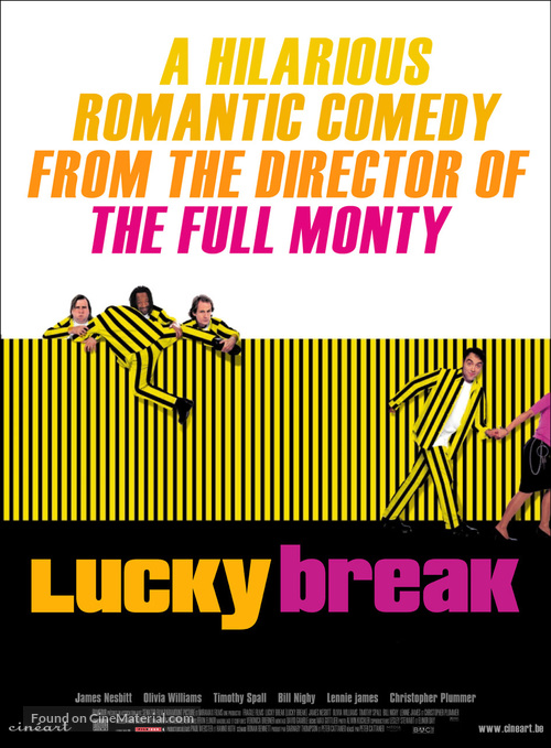 Lucky Break - Belgian Movie Poster