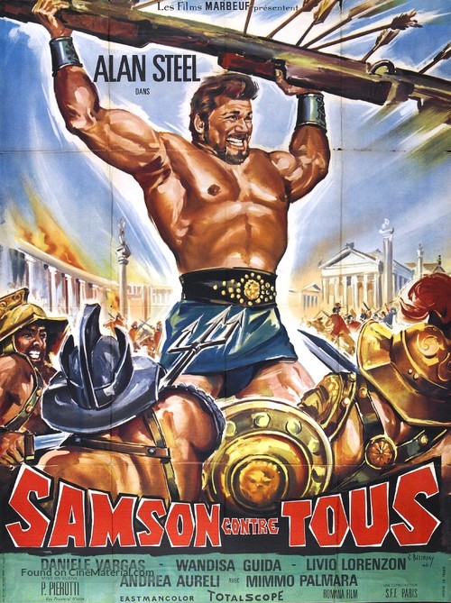 Ercole contro Roma - French Movie Poster