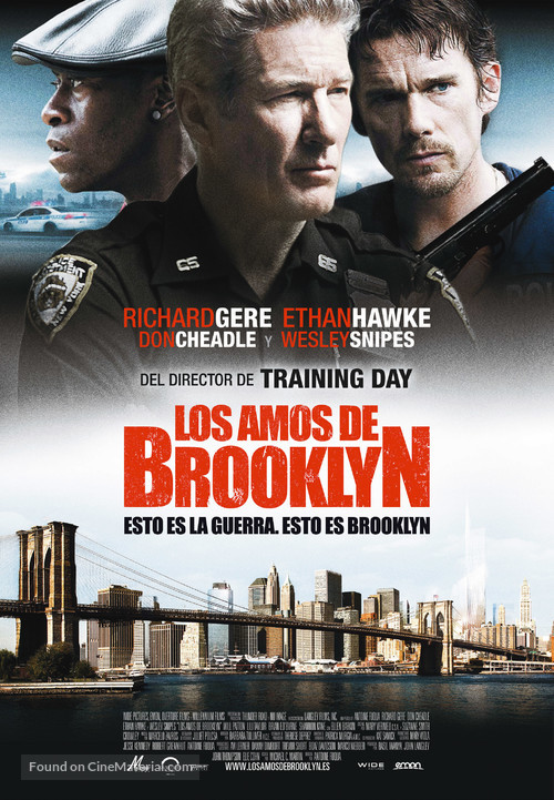 Brooklyn&#039;s Finest - Spanish Movie Poster