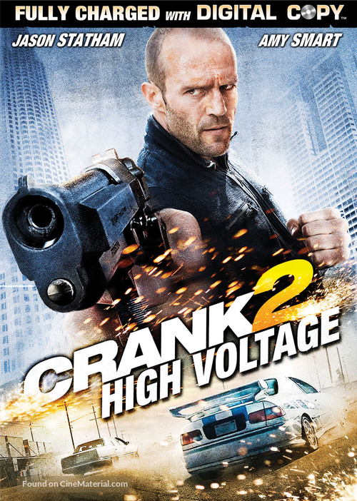 Crank: High Voltage - DVD movie cover