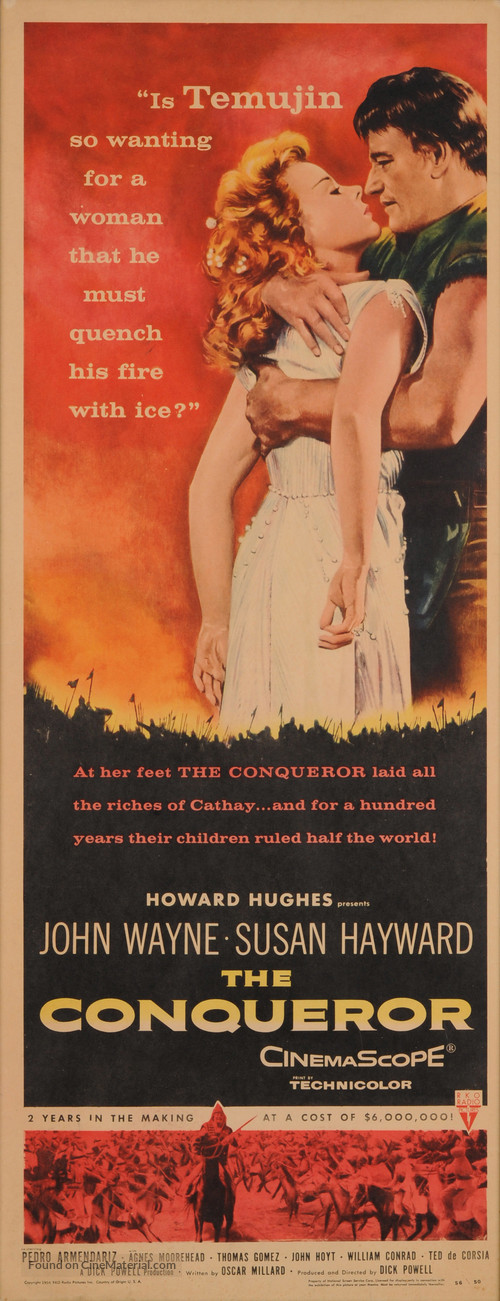 The Conqueror - Movie Poster
