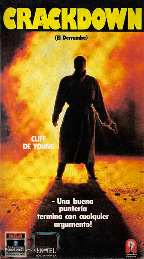 To Die Standing - Spanish VHS movie cover