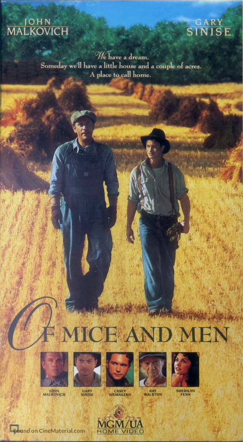 Of Mice and Men - VHS movie cover