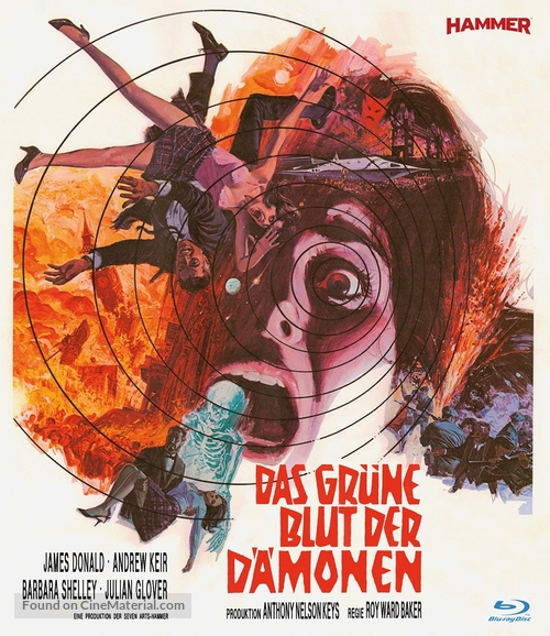 Quatermass and the Pit - German Blu-Ray movie cover