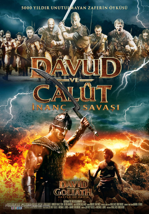David and Goliath - Turkish Movie Poster