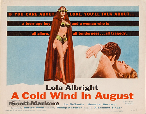 A Cold Wind in August - Movie Poster