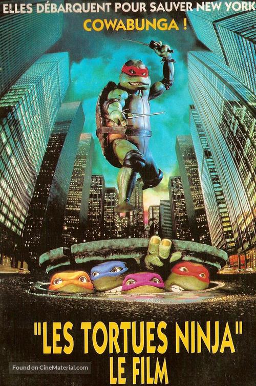 Teenage Mutant Ninja Turtles - French Movie Poster